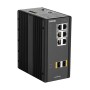 D-Link DIS‑300G‑8PSW Gestito L2 Gigabit Ethernet (10/100/1000) Supporto Power over Ethernet (PoE) Nero (DIS-300G-8PSW)