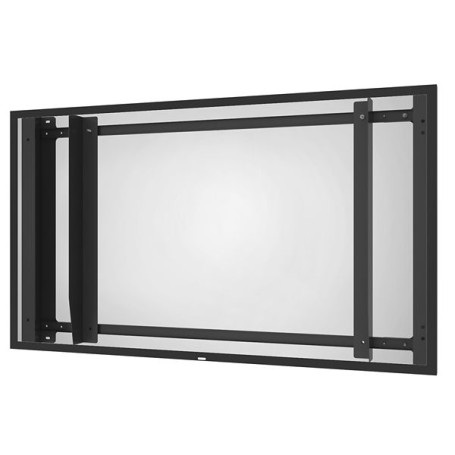 Peerless EWL-OH46F Supporto per display espositivi 116,8 cm (46") Nero