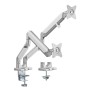 LogiLink BP0088 Supporti a parete per TV 81,3 cm (32") Scrivania Argento