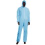 CF50 TUTA HOOD 40 AZZURRO 2XL (14028XXL)