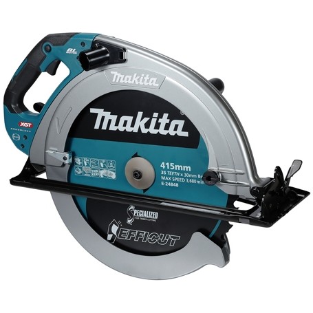 MAKITA HS013GZ - Akku-Handkreissäge (40 V | XGT |Sägeblatt 415 mm | inkl. EFFICUT-Sägeblatt) (HS013GZ)