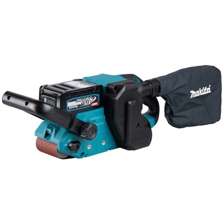 MAKITA BS001GZ - Akku-Bandschleifer mit AWS-Schnittstelle (Bandgeschwindigkeit: 120 - 470m/min | Schalldruckpegel: 3 dB) (BS001G
