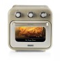 Ariete 4632 Friggitrice ad aria e forno Vintage, 1400W, 2in1, Capacità 16L, Accessori inclusi, Timer 60 minuti, Doppio vetro, B (ARI-4632)