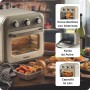 Ariete 4632 Friggitrice ad aria e forno Vintage, 1400W, 2in1, Capacità 16L, Accessori inclusi, Timer 60 minuti, Doppio vetro, B (ARI-4632)
