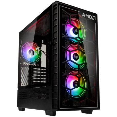Kolink Observatory Y AMD SE ARGB Midi Tower Nero, Trasparente (OBSERVATORY Y AMD)