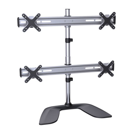 Sopar 23281 supporto da tavolo per Tv a schermo piatto 58,4 cm (23") Libera installazione Nero, Argento (8MN23281)