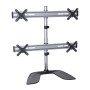 Sopar 23281 supporto da tavolo per Tv a schermo piatto 58,4 cm (23") Libera installazione Nero, Argento (8MN23281)