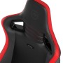 noblechairs EPIC Compact Sedia da gaming per PC Seduta imbottita Nero, Rosso (NBL-ECC-PU-RED)