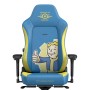 noblechairs NBL-HRO-PU-FVT sedia per videogioco Sedia da gaming per PC Seduta imbottita Blu, Giallo