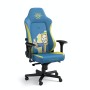 noblechairs NBL-HRO-PU-FVT sedia per videogioco Sedia da gaming per PC Seduta imbottita Blu, Giallo