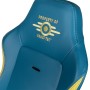 noblechairs NBL-HRO-PU-FVT sedia per videogioco Sedia da gaming per PC Seduta imbottita Blu, Giallo