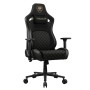 COUGAR CGR-DFF-GLB Sedia da gaming per PC Sedia imbottita tappezzata Nero, Oro