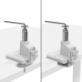 Arozzi AZ-ALZARE-NEO-WT Supporti a parete per TV Scrivania Bianco