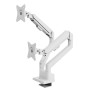 Arozzi AZ-ALZARE-NEO-DUO-WT Supporti a parete per TV 81,3 cm (32") Scrivania Bianco