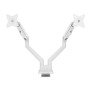 Arozzi AZ-ALZARE-NEO-DUO-WT Supporti a parete per TV 81,3 cm (32") Scrivania Bianco