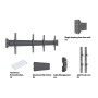 Multibrackets 7833 Supporto per display espositivi 109,2 cm (43") Nero (MB7833)