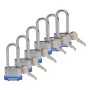 Brady 814104 lucchetto Lucchetto convenzionale 6 pz