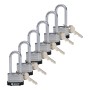 Brady 814105 lucchetto Lucchetto convenzionale 6 pz