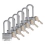Brady 814112 lucchetto Lucchetto convenzionale 6 pz