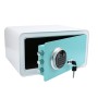 Olympia GOsafe 2.0 / 210FP Cassaforte indipendente 28 L Polipropilene (PP) Blu, Bianco (7110)