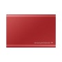Samsung Portable SSD T7 500 GB USB tipo-C 3.2 Gen 2 (3.1 Gen 2) Rosso (MU-PC500R/WW)