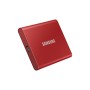 Samsung Portable SSD T7 500 GB USB tipo-C 3.2 Gen 2 (3.1 Gen 2) Rosso (MU-PC500R/WW)