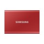 Samsung Portable SSD T7 2 TB USB tipo-C 3.2 Gen 2 (3.1 Gen 2) Rosso (MU-PC2T0R/WW)