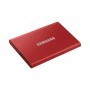 Samsung Portable SSD T7 2 TB USB tipo-C 3.2 Gen 2 (3.1 Gen 2) Rosso (MU-PC2T0R/WW)