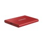 Samsung Portable SSD T7 2 TB USB tipo-C 3.2 Gen 2 (3.1 Gen 2) Rosso (MU-PC2T0R/WW)