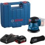 Bosch GEX 185-LI Professional Levigatrice orbitale casuale 10000 Giri/min 20000 OPM Blu 0 W (06013A5021)