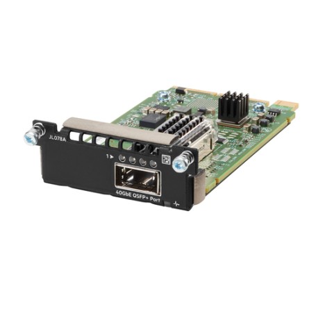 HPE Aruba Networking 3810M/2930M 1-port QSFP+ 40GbE Module (JL078A)