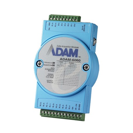 Advantech ADAM-6060-D modulo I/O digitale e analogico Canale sink