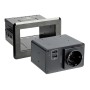 StarTech.com Scatola per presa di corrente singola per tavolo conferenze con 2 porte di ricarica USB (KITBZPOWEU)
