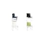 Topstar Besucherstuhl "W-Chair", weiß mit filigranem Kufengestell in Stahl Rundrohr verchromt, - 4 Stück (CH490-2)