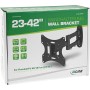 InLine 23103A Supporto TV a parete 106,7 cm (42") Nero (23103A)
