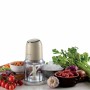 Ariete 438, Tritatutto Vintage, Chopper e Tritaghiaccio, 2 velocità, 4 lame in Acciaio Inox, Tazza graduata 600 ml, 400 W, Beig (ARI-438)
