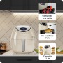 Ariete 4618 Airy Fryer XXL - Friggitrice ad Aria - Frigge 2,5 kg di Patatine Fritte - 7 Litri - Cottura Senza Olio e Grassi - 18 (ARI-4618/02)