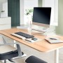 Leitz Ergo Adjustable Monitor Stand 68,6 cm (27") Scrivania Grigio (65040085)