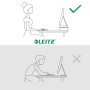 Leitz Ergo Adjustable Monitor Stand 68,6 cm (27") Scrivania Grigio (65040085)