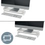 Leitz Ergo Adjustable Monitor Stand 68,6 cm (27") Scrivania Grigio (65040085)