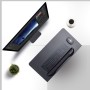 StarTech.com Porta tastiera per scrivania angolare/ a forma di L in acciaio, Vassoio per tastiera/mouse per scrivanie ad angolo  (DSKCRNRSLV)