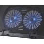 Conceptronic THANA02B base di raffreddamento per laptop 43,2 cm (17") Nero