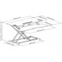 Reflecta DS950 Supporto per computer portatile Nero (23290)