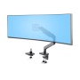 StarTech.com Supporto per Monitor Curvo Ultrawide fino a 49” 32:9 Braccio a Molla da Scrivania con Morsetto a C/Passante per M (H1M1AG1-MONITOR-ARM)