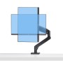 StarTech.com Supporto per Monitor Curvo Ultrawide fino a 49” 32:9 Braccio a Molla da Scrivania con Morsetto a C/Passante per M (H1M1AG1-MONITOR-ARM)