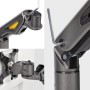 StarTech.com Supporto per Monitor da Scrivania, Braccio Articolato Meccanico a Molla per Display fino a 32", Max 10kg, VESA 75x7 (H1M1AG2-MONITOR-ARM)