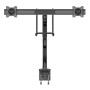 StarTech.com Staffa per due monitor - Alta resistenza - Montaggio con morsetto da scrivania/passacavo (ARMSLMBARDUO)