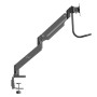 StarTech.com Staffa per due monitor - Alta resistenza - Montaggio con morsetto da scrivania/passacavo (ARMSLMBARDUO)