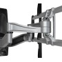 StarTech.com FPWARPS Supporto TV a parete 190,5 cm (75") Nero, Argento (FPWARPS)