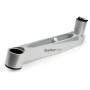 StarTech.com ARMQUADPS supporto da tavolo per Tv a schermo piatto 68,6 cm (27") Morsa Argento (ARMQUADPS)